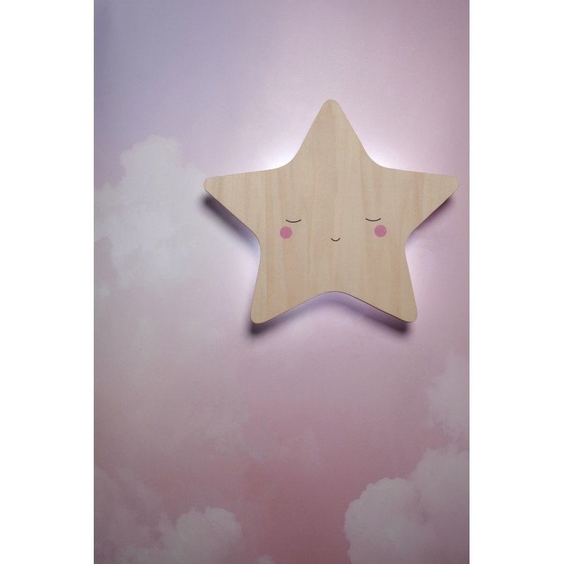 Wandlamp Ster - Lello Kids |