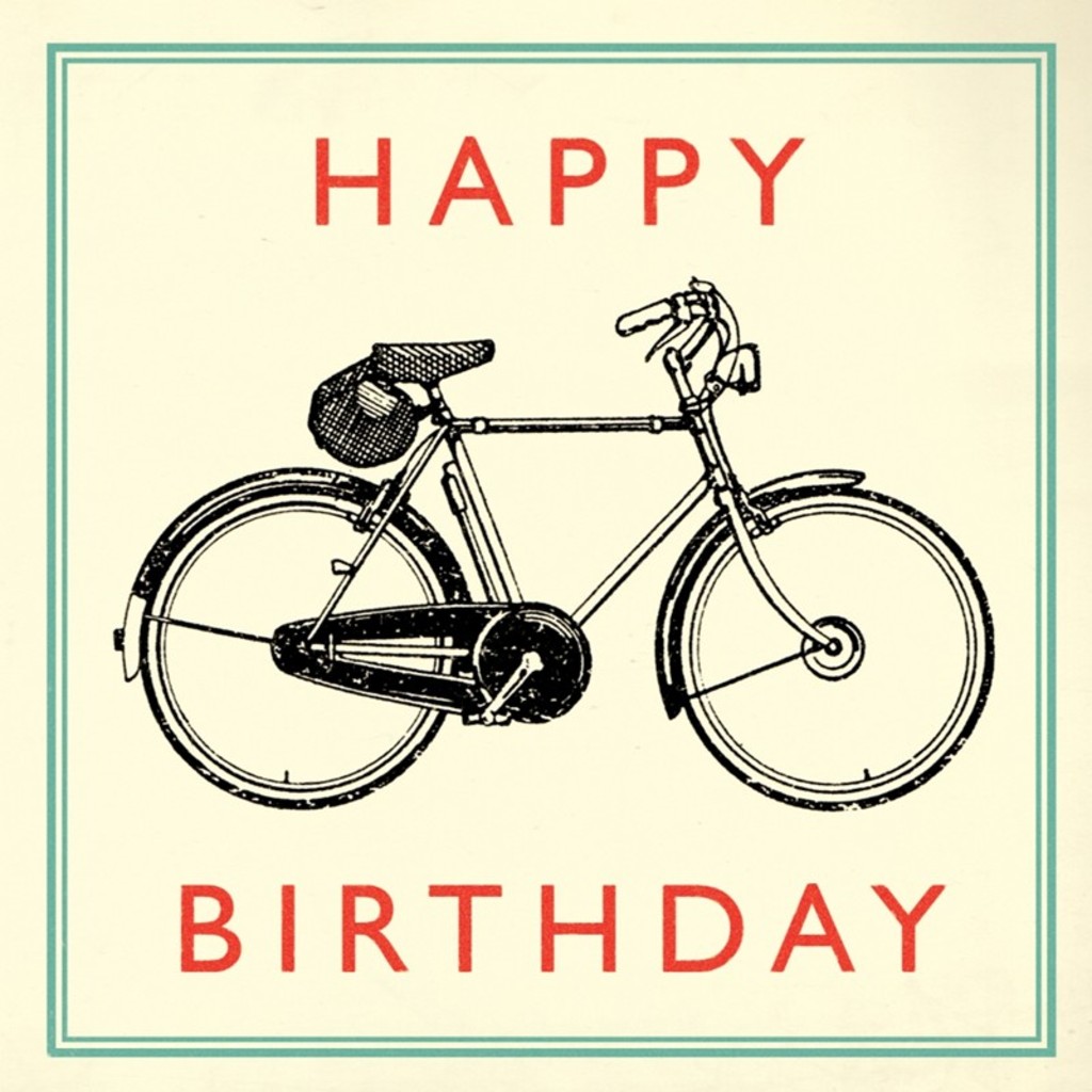lus september limoen Kaart happy birthday fiets | Meerleuks
