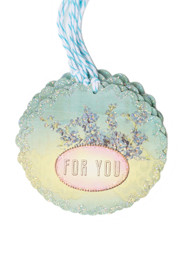 Glitter gift tags For You Papaya! Meerleuks