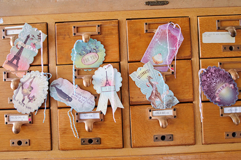 Glitter gift tags For You Papaya! Meerleuks